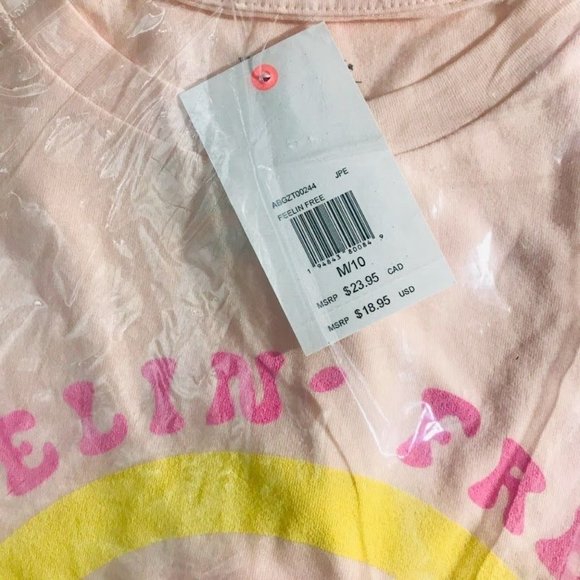 Bila Bong Feelin Free Girls tee shirt large - Picture 4 of 7